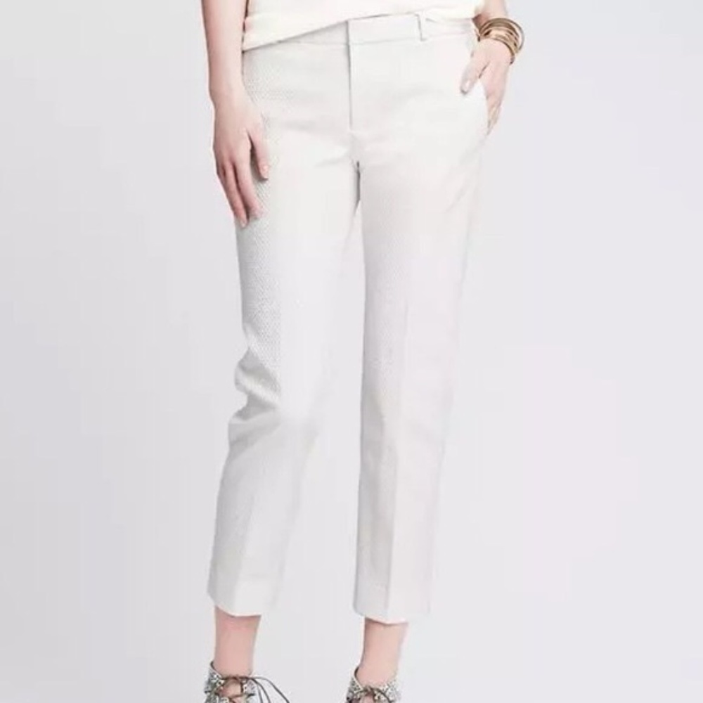 Banana Republic Women 6 The Avalon Pant Crop Pants